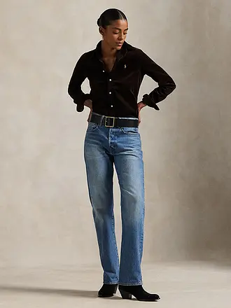 POLO RALPH LAUREN | Cordbluse | blau